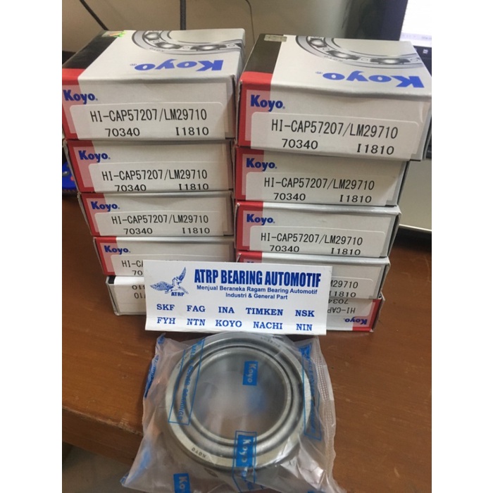 TAPERED BEARING 57207/LM 29710 KOYO terpopuler