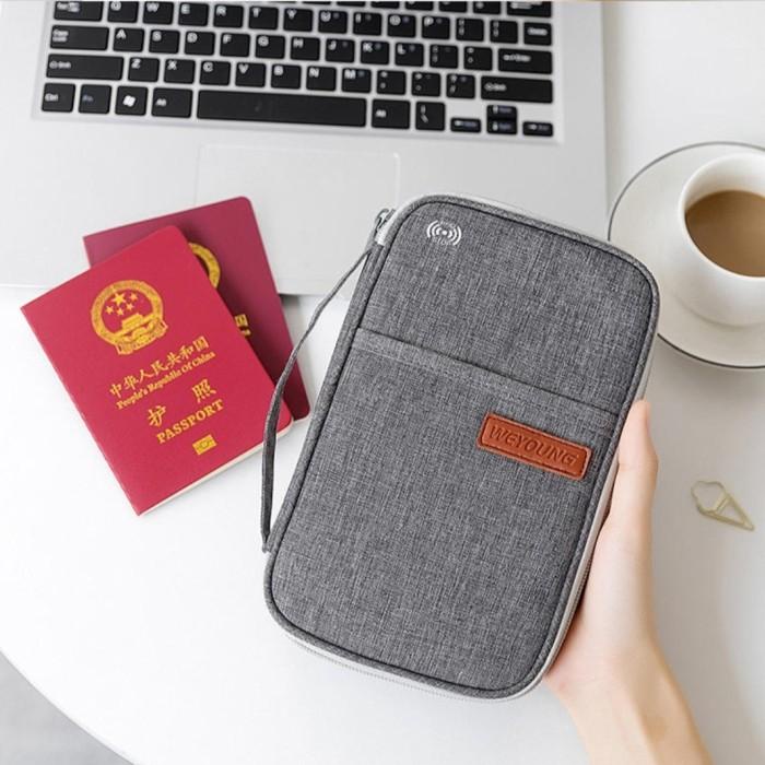 Korean Rfid Passport Holder / Rfid Passport Wallet