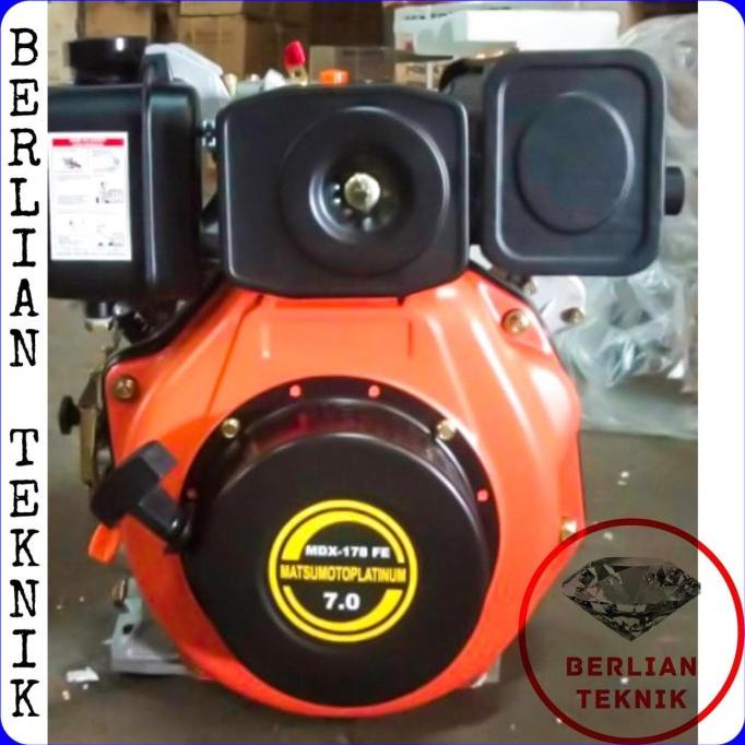 Mesin Penggerak Solar Engine Diesel Matsumoto 7 HP Starter