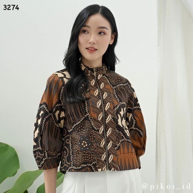 Outer Batik / Blazer Batik / Batik Panjang modern / kantor / kerja