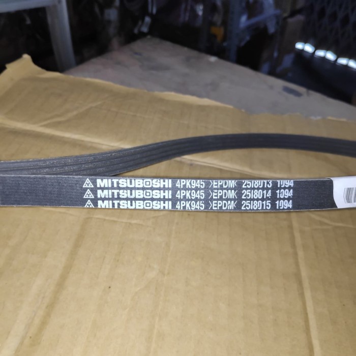 Best Seller Mitsuboshi Fan Belt 4Pk945 Epdm Tali Kipas Fanbelt 4Pk 945 Trajet