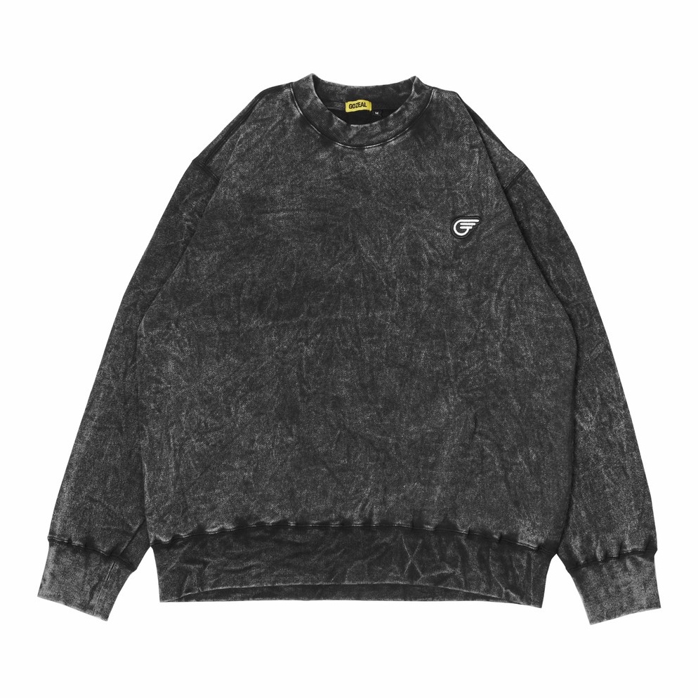 Harga Termurah.. Gozeal | Crewneck | Logo Washed