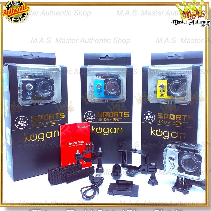 Termurah Sportcam Kogan 4K Non Wifi Camera Action Cam - Kamera Sport Kogan