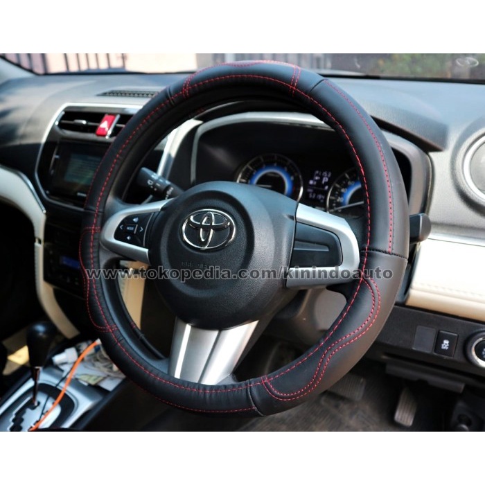 Sarung Stir / Cover Stir Kulit Asli Toyota Raize