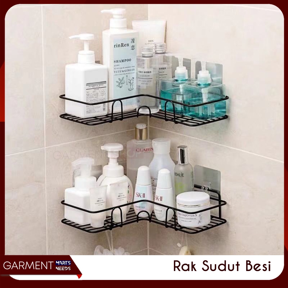 Rak Sudut Kamat Mandi Rak Bathroom Rsk Serbaguna Dapur Tempat Bumbu Tempst Sabun Rakk Toilet Susun R