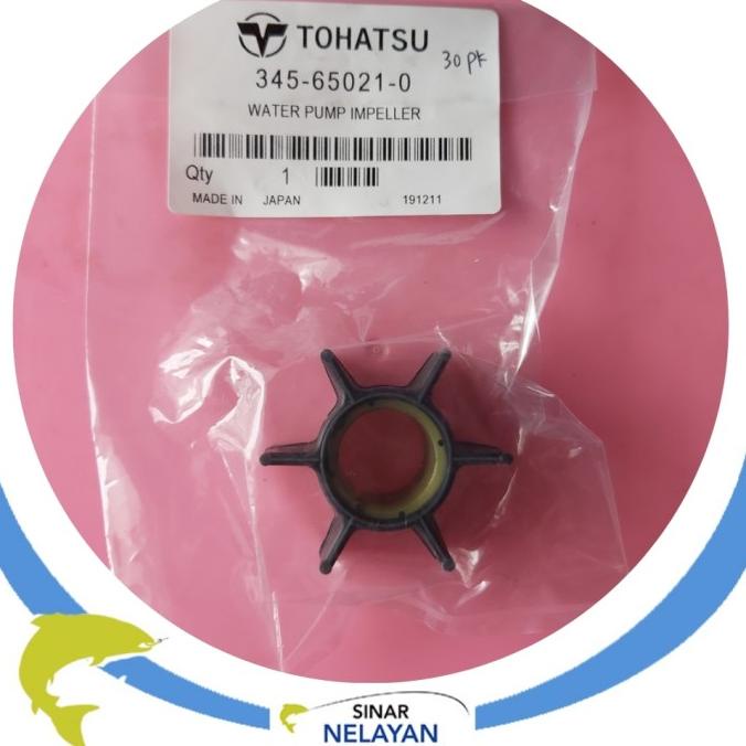 Water Pump Impeller / Wayer Mesin Tempel Tohatsu 30Pk. Original.