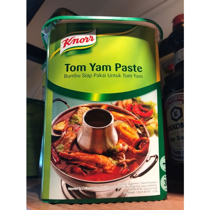 

Knorr Tom Yam Paste 1.5 Kg Pasta Tom Yam Bumbu Tomyam