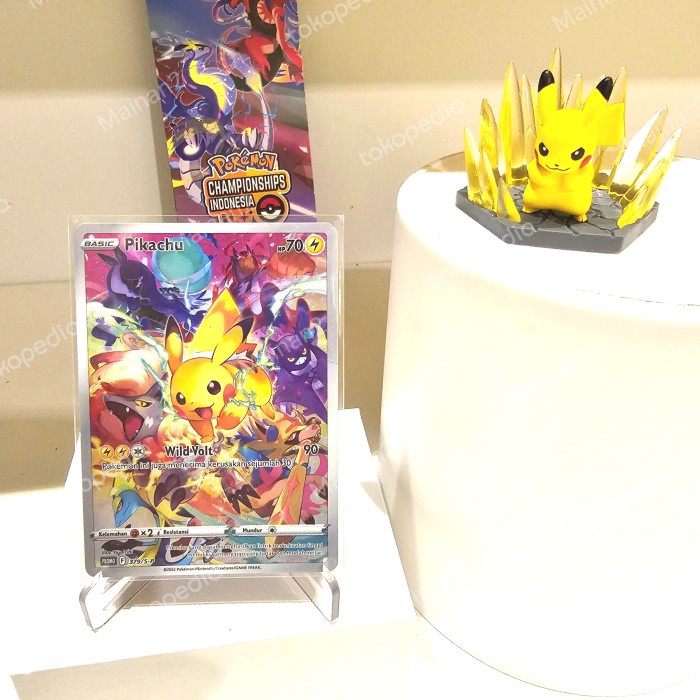 Pikachu Promo Vstar Semesta Indonesia Tcg Pokemon
