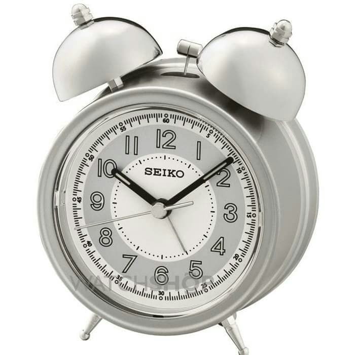 Terlaris Jam Meja Weker Seiko Original Qhk035S Funny Bells Best Seller Qhk035