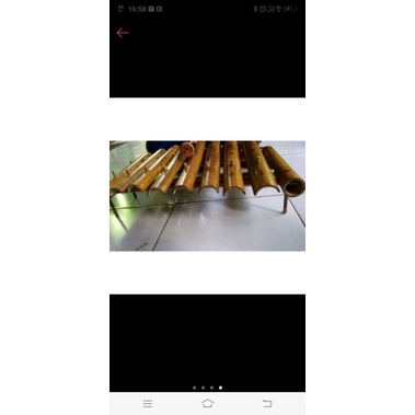 Gambang angklung/gambang alat musik tradisional/bisa custom nama (COD)