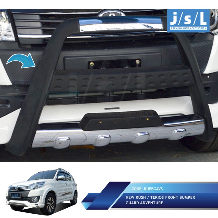 New Rush/Terios Front Bumper Guard Adventure / Aksesoris Rush Terios terpopuler