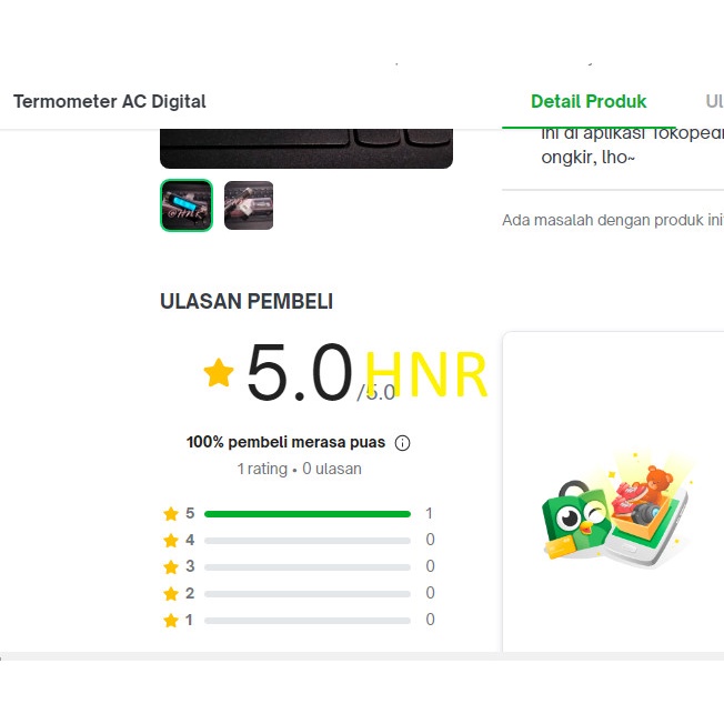 Termometer AC Digital terpopuler