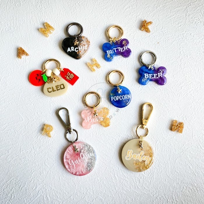 Custom Pet Tag - Dog Tag / Cat Tag Berkualitas