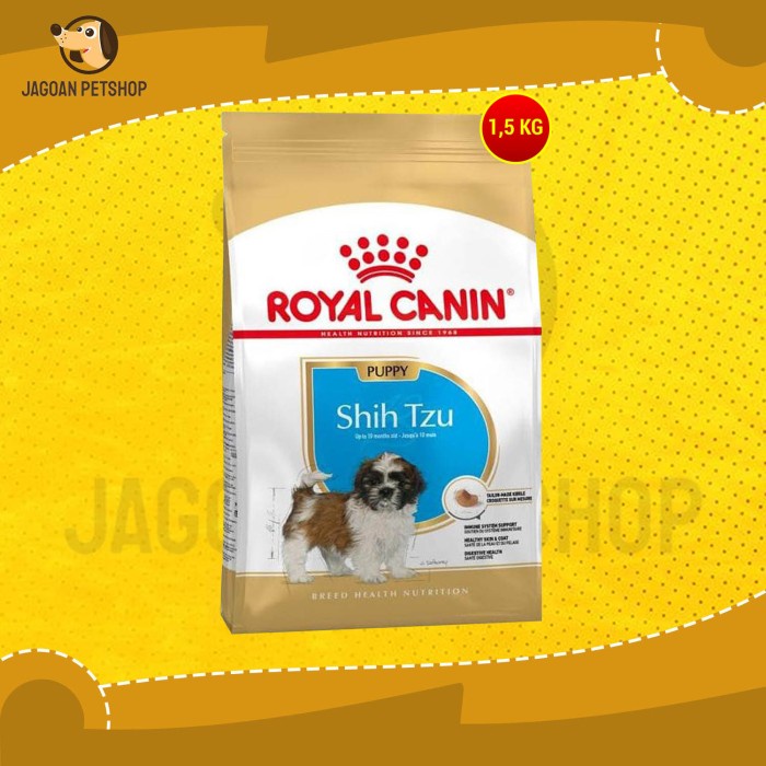 MUST HAVE MAKANAN ANJING ROYAL CANIN SHIH TZU JUNIOR 1,5 KG / SHIHTZU PUPPY 1,5K TERMURAH