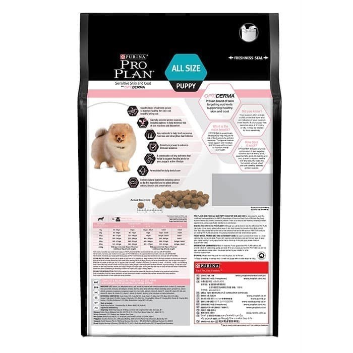 MUST HAVE PROPLAN SENSITIVE SKIN AND COAT / PROPLAN PROPLAN ALL SIZE PUPPY 2.5KG TERBARU