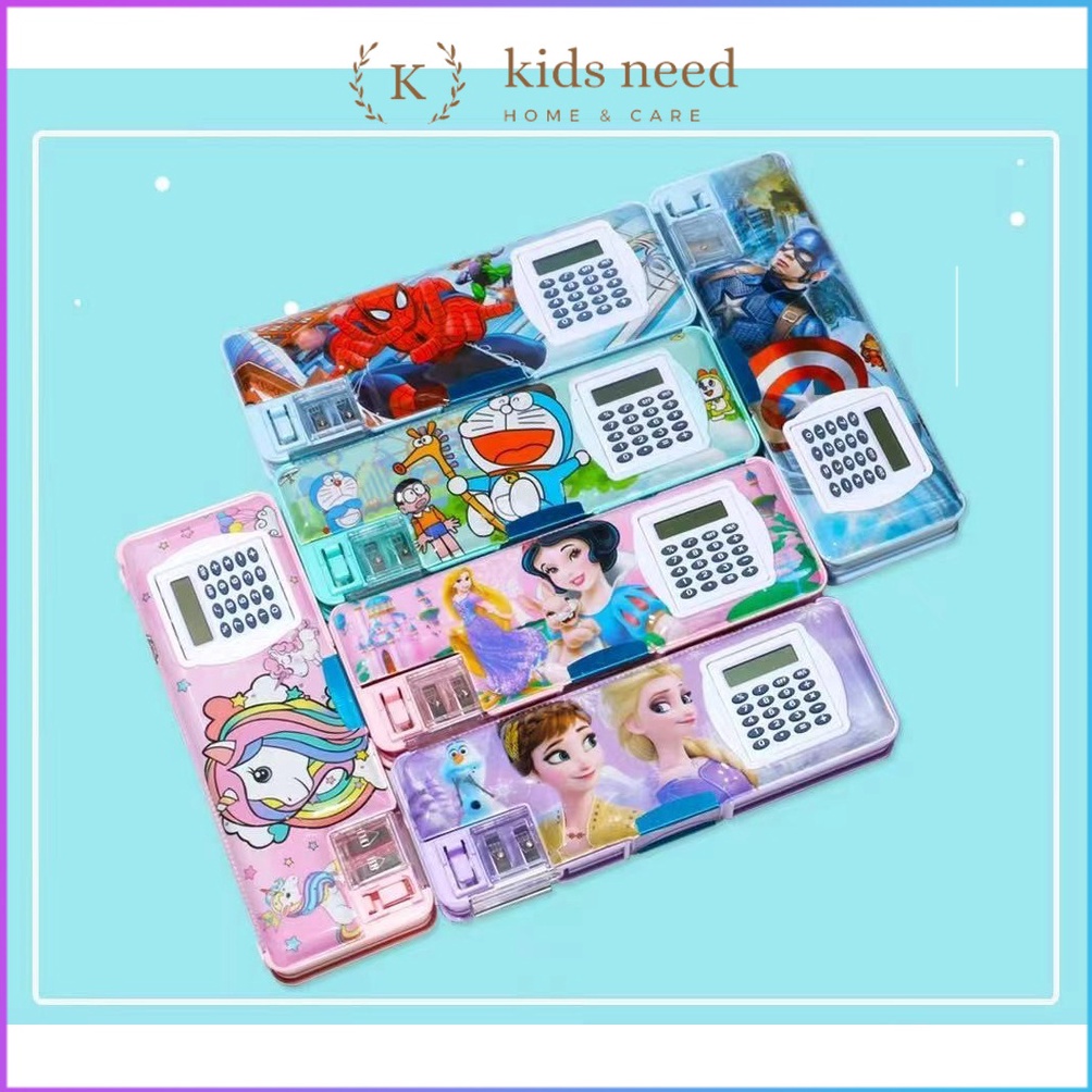 

[K14H ✉♪] Kotak Pensil Magnet Kalkulator / Tempat Pensil Karakter Calculator/Pensil Box Lucu - langsung.kirim!