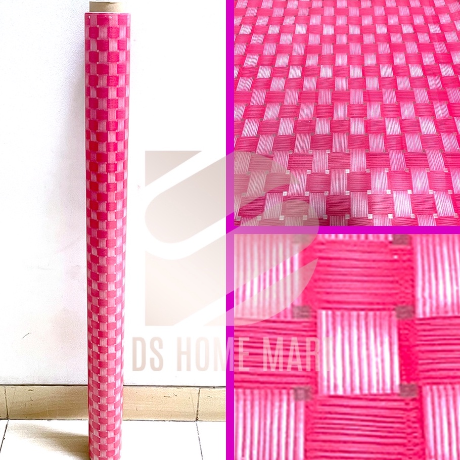 ➘✣✰ Q2 - Karpet Lantai Tikar Plastik Vinyl METERAN dengan Lebar 1.2m Diskon Promo