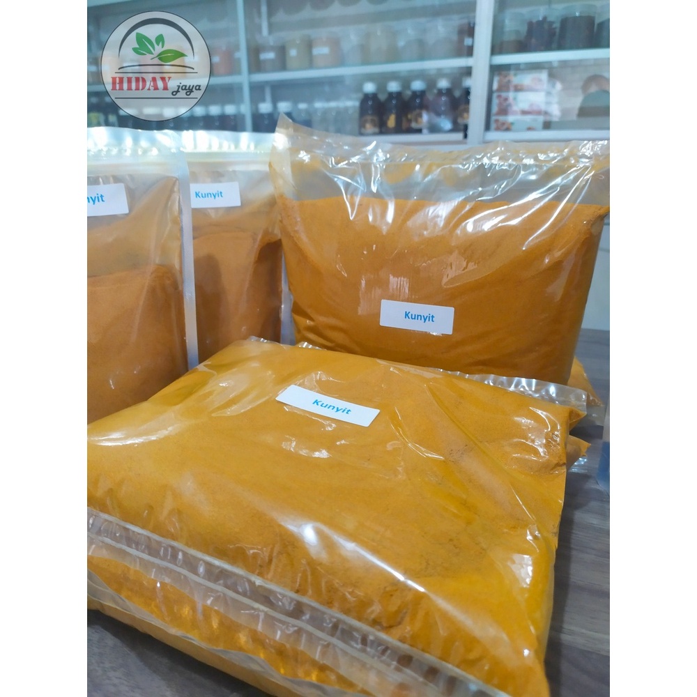 

BUBUK KUNYIT 1Kg - Serbuk Kunir asli 100% Murni