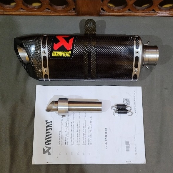 {Bekas} Akrapovic Slovenia Original Murah