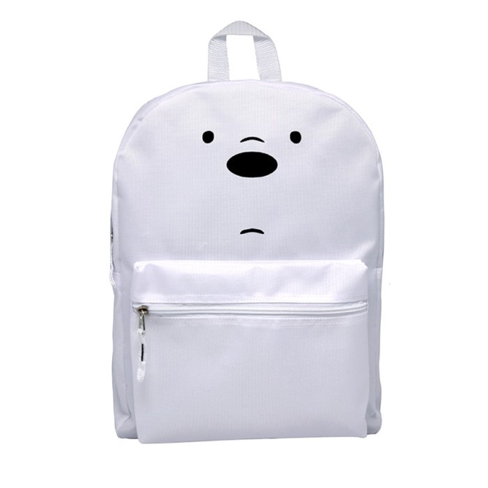 

WE BARE BEARS PAKET 2IN1 TAS ANAK + TEMPAT PENSIL
