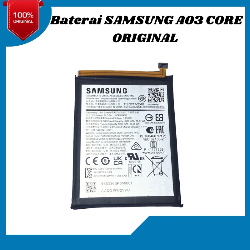 baterai SAMSUNG A03 CORE ORIGINAL