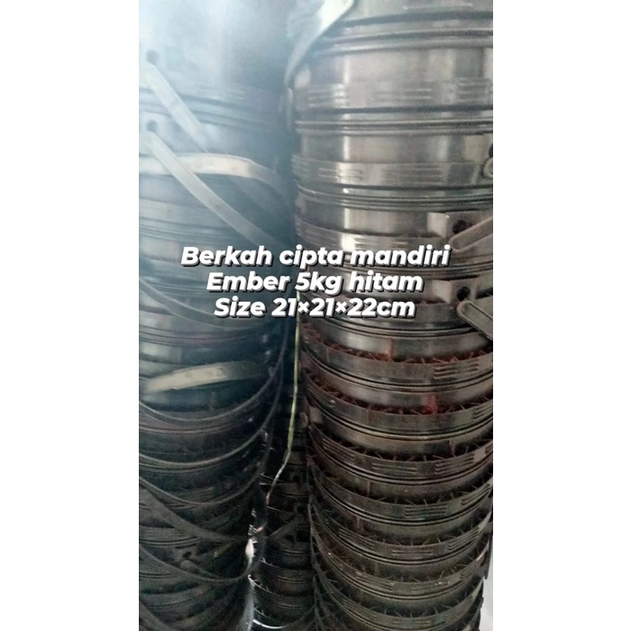 [Q5F78] Ember Plastik 5Kg/Ember Cat 5 Liter/Pail 5 Liter/Pail Bekas 5 Kg [W09M]