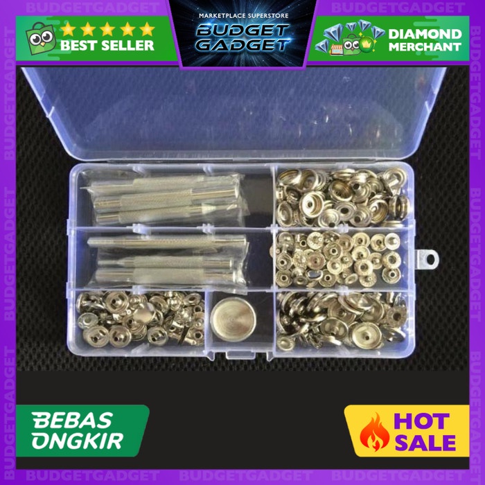 

SET PERLENGKAPAN ALAT JAHIT KULIT LEATHER CRAFT WITH FIXINGS TOOLS KIT