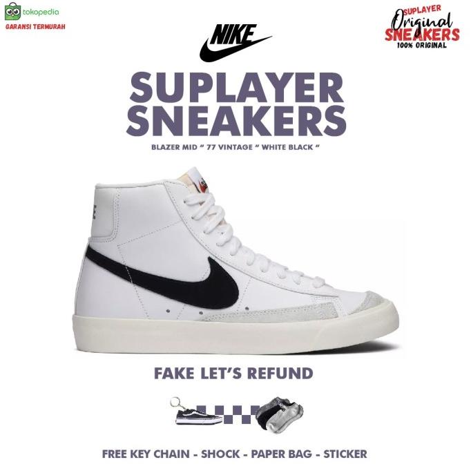 Nike Blazer Mid 77 Vintage White Black