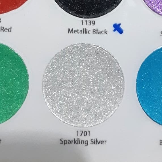 Cat Semprot / Pylox Samurai Paint 1701 Sparkling Silver Metalik 400 mL terlaris