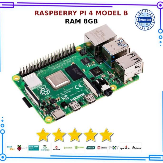 Raspberry Pi 4 Model B RAM 8GB
