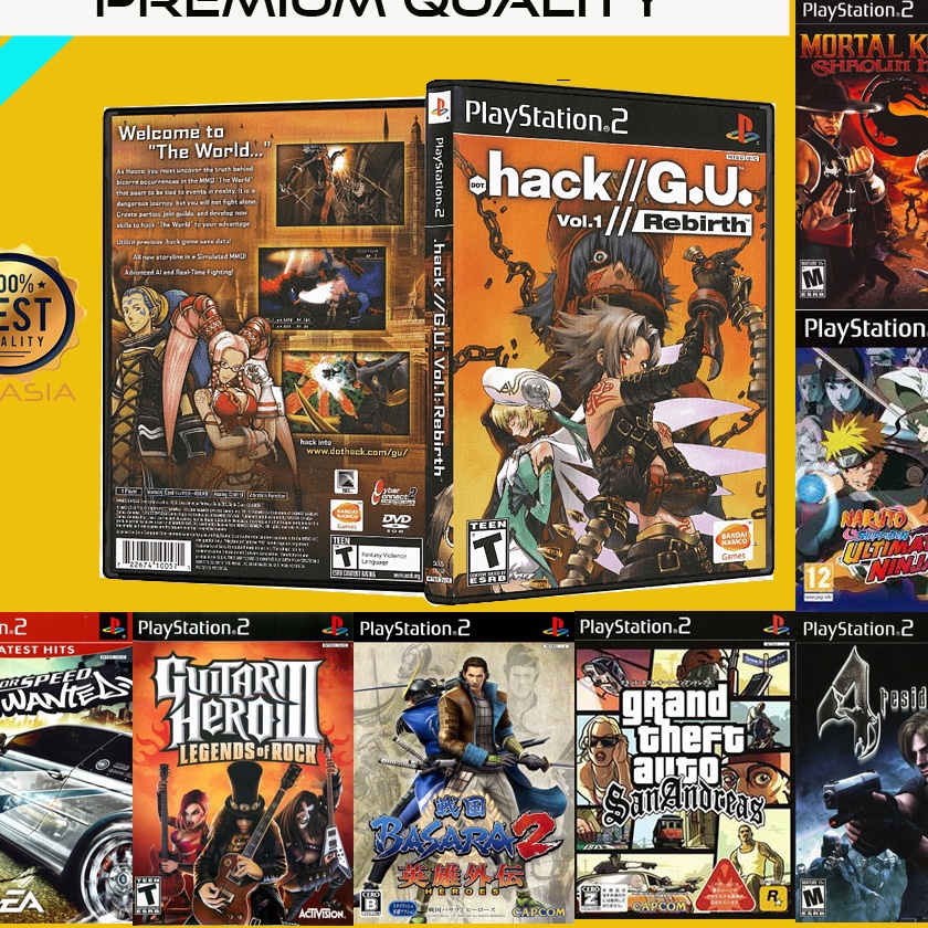 [U-❣X➛A] KASET PS2 TERLENGKAP BISA REQUEST DVD GAME PS 2 KASET PS 2 JUDUL PALING LENGKAP /laangsung.