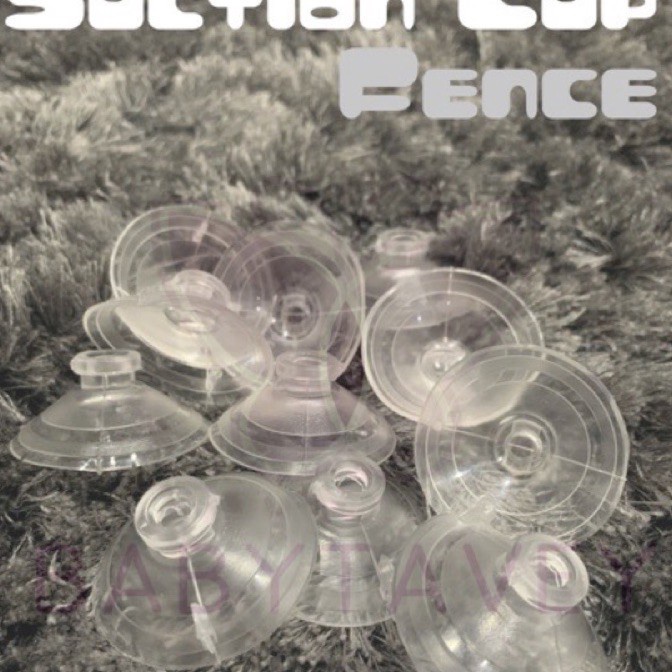 [Z☀/B㊖Y] PREMIUM QUALITY. Suction cup panel utk pagar parklon/coby haus fence/ ibebe. Tempelan pagar