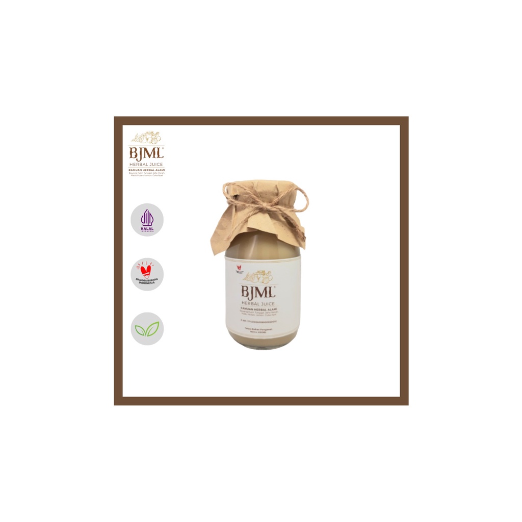 

Bjml Herbal Drink 200ML 100% Halal Dan BPOM