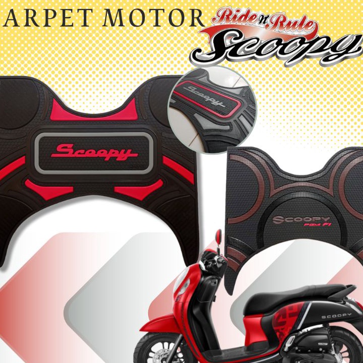LTI029 KARPET MOTOR  SCOOPY 2013 sd 2023 | Karpet Scoopy | Karpet Motor &lt;&gt;