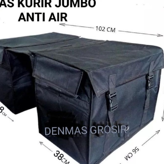 (EV☼.6◆> (PROMO) TAS KURIR JUMBO / TAS OBROK MOTOR / TAS POS JUMBO ANTI AIR / RONJOT MOTORtervirall.