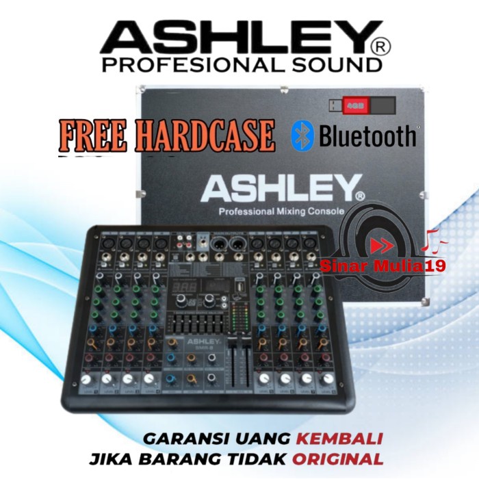 Mixer Audio Ashley Smr8 Original 8 Channel