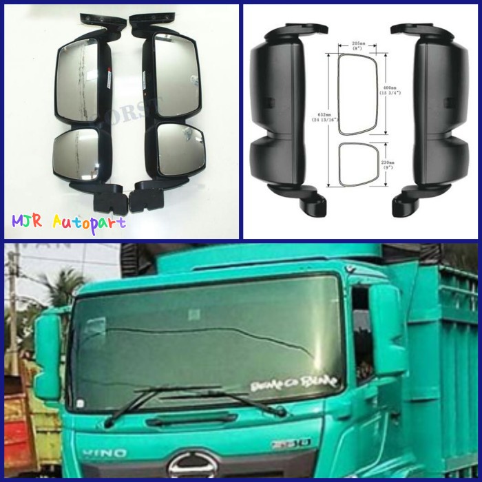 Para- Kaca Spion Truk Modifikasi Auman, Hino, Ud Truck, Fuso Dll