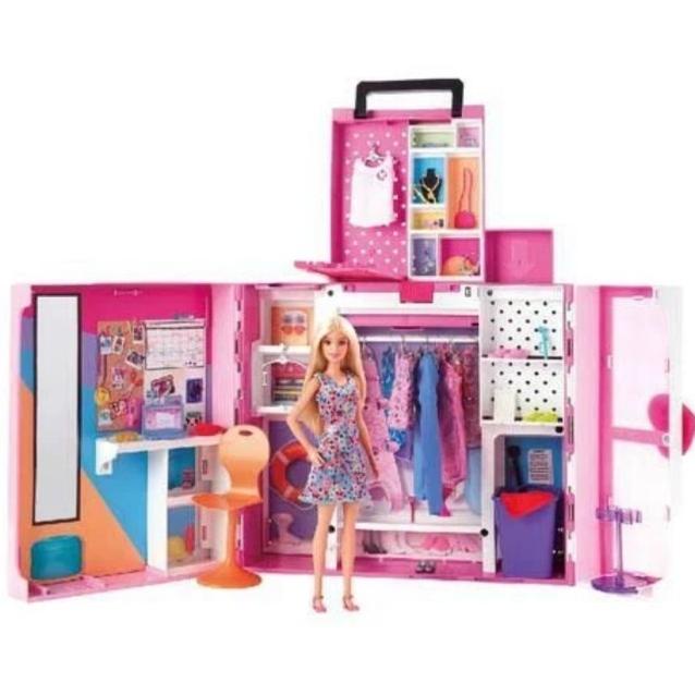 Barbie Dream Closet Fold & Go Playset Original / Rumah Boneka Barbie