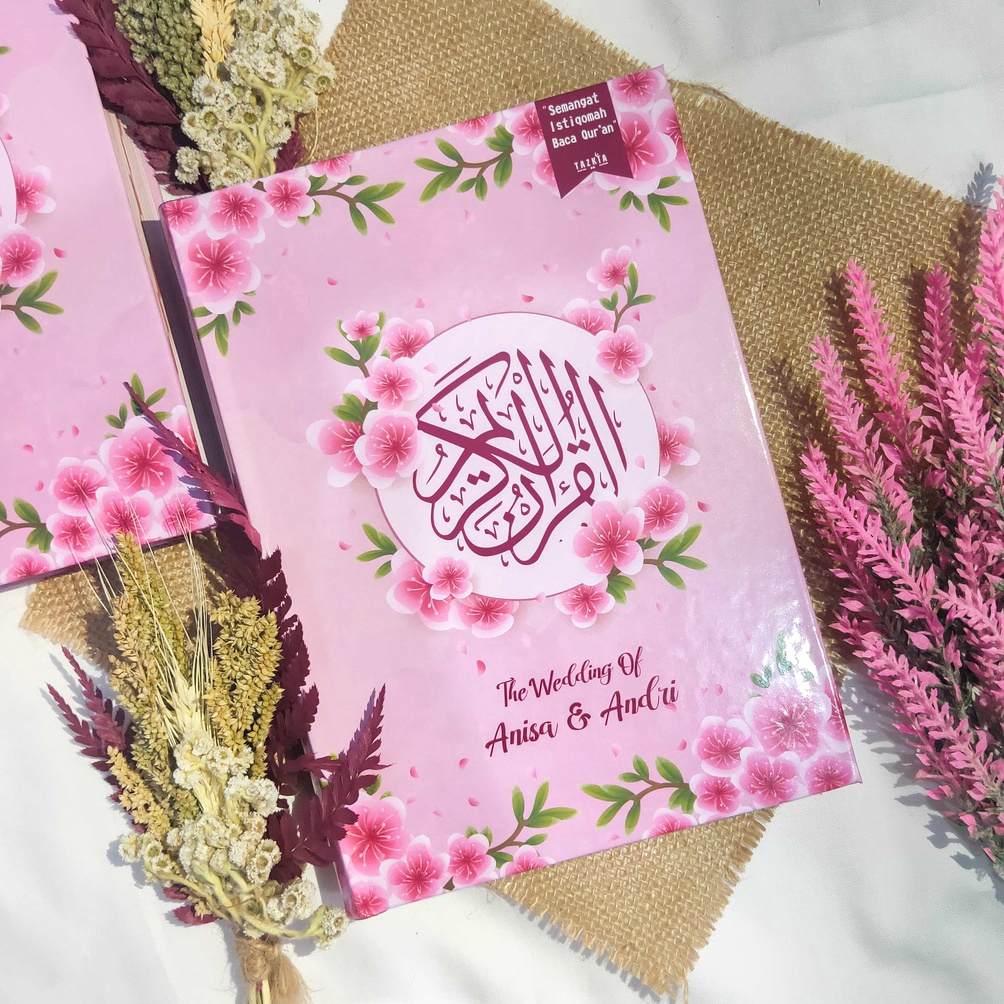 COD Al Quran Custom Tulis Nama Cover Quran Custom  Murah Terjemah Tajwid Quran Custom free tulis nam