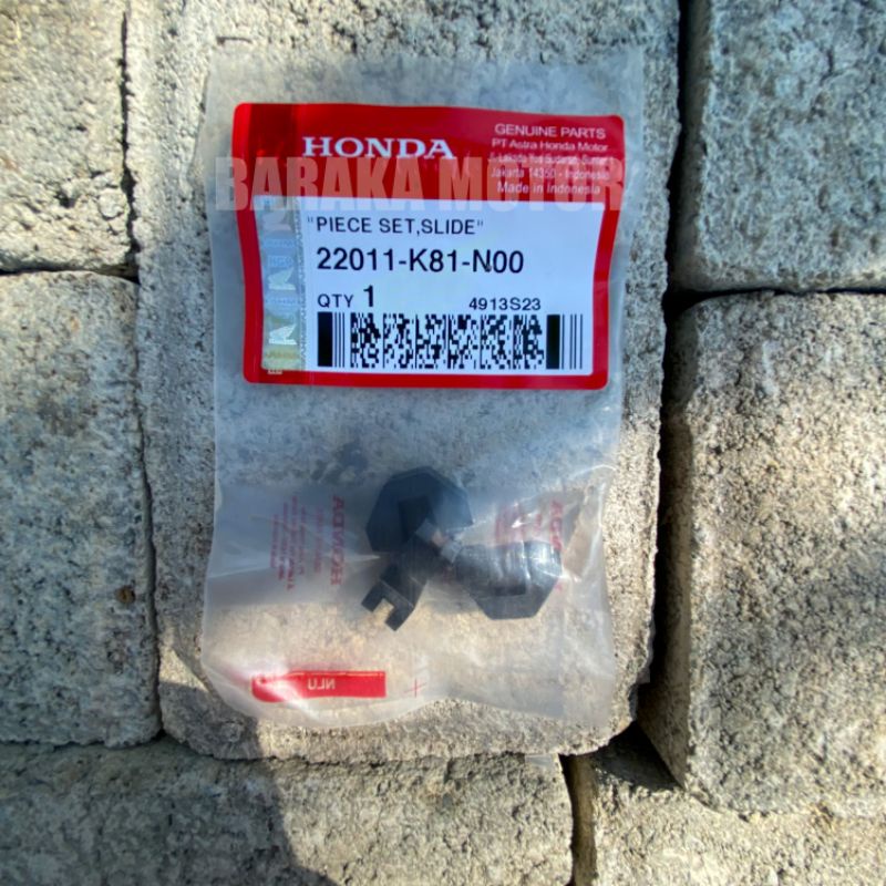 Klip Roller (Piece Set Slide) Honda Beat Sporty/ Scoopy eSP Original AHM