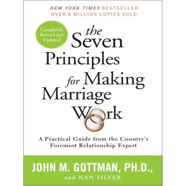 

The Seven Principles for Making Marriage Work