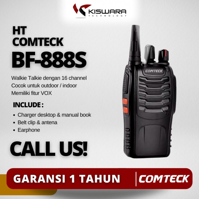 HT Handy Talkie Walkie Talkie Radio Comteck BF-888S BF888S
