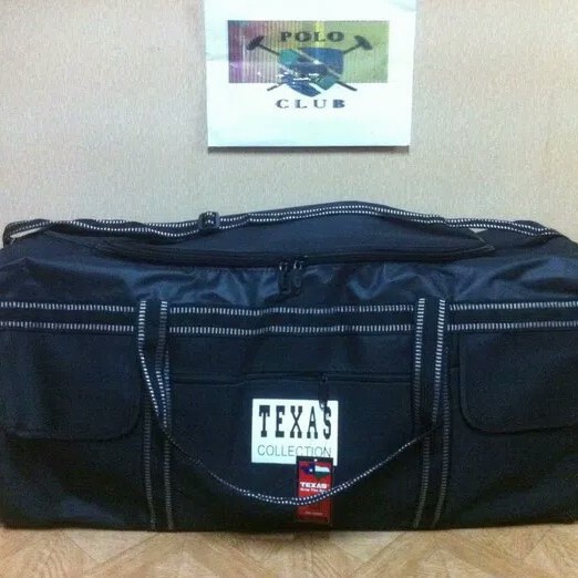 Tas Travel Bag Pakaian Jinjing Mudik Barang Ukuran Besar Jumbo Hitam