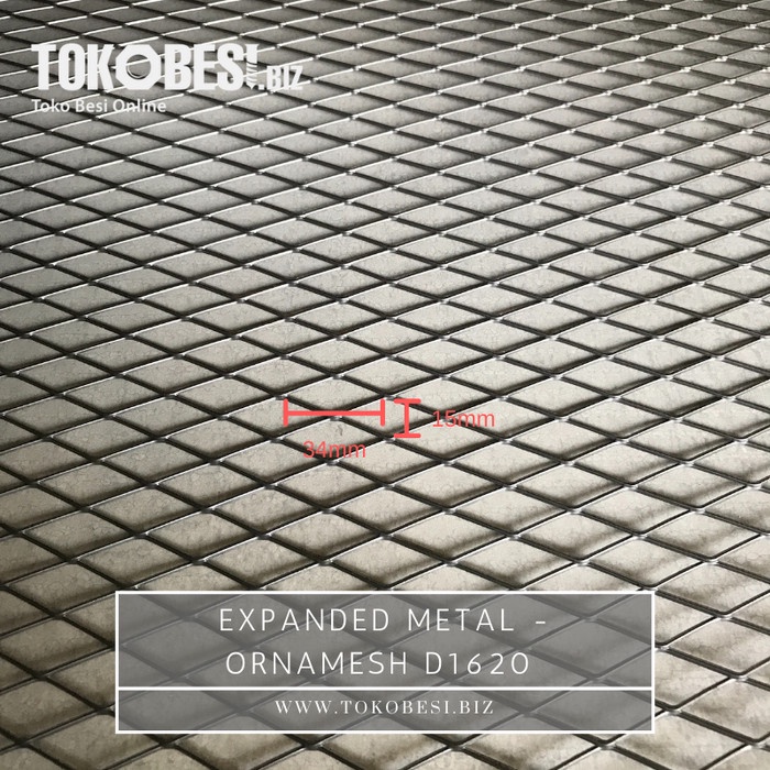 Bestseller Expanded Metal - Ornamesh D1620 (Lbr)