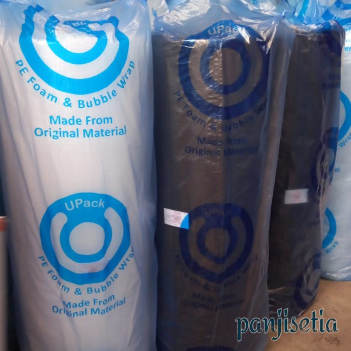 

Bestseller Bubble Wrap Hitam / Putih 1 Roll 50M X 1.25M Plastik Buble Warp Pack