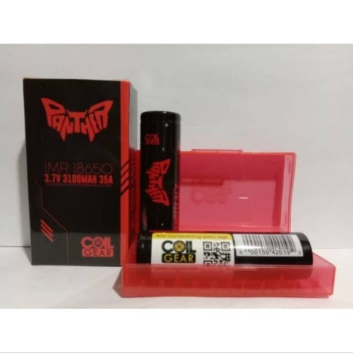 CoilGear Red Panther 18650 3100mAh 35A Batre