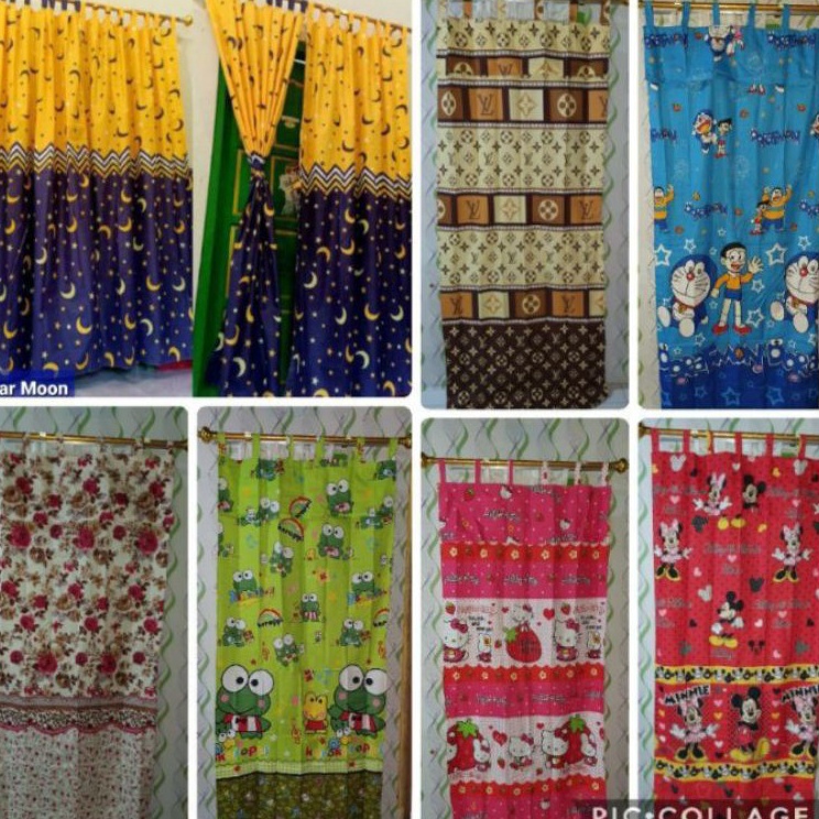 Terupdate Gorden jendela karakter / Gorden jendela minimalis murah