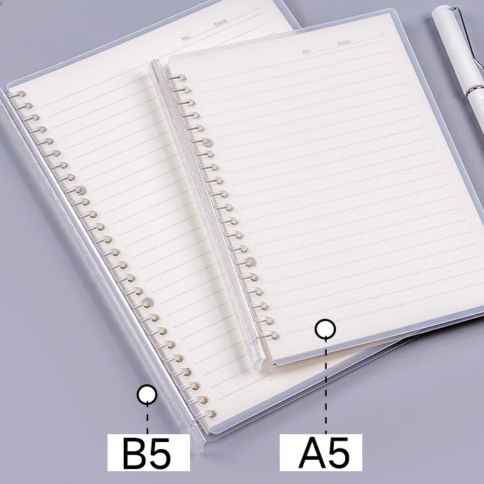 

[F0W ☞☆) DAY7 Binder A5 / B5 isi 70 lembar simpel elegan pengait tarik buka tutup kreatif lucu / buku catatan - siaap.dikirim.!!