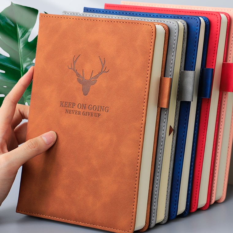 

{Original} Buku Agenda Catatan Kerja Meeting Planner NoteBook Notepad Diary Binder Cover Kulit A5