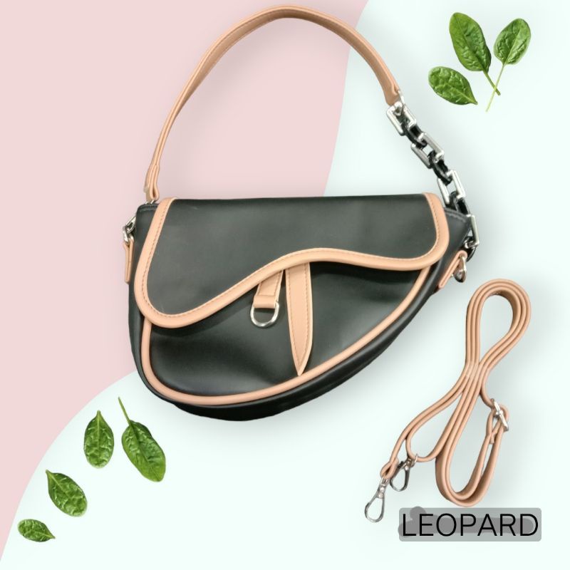 tas wanita selempang sling bag import shoulder bag saddle